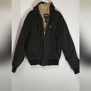 Walls Vintage Duck Workwear Jacket with a Sherpa Lining Size Medium